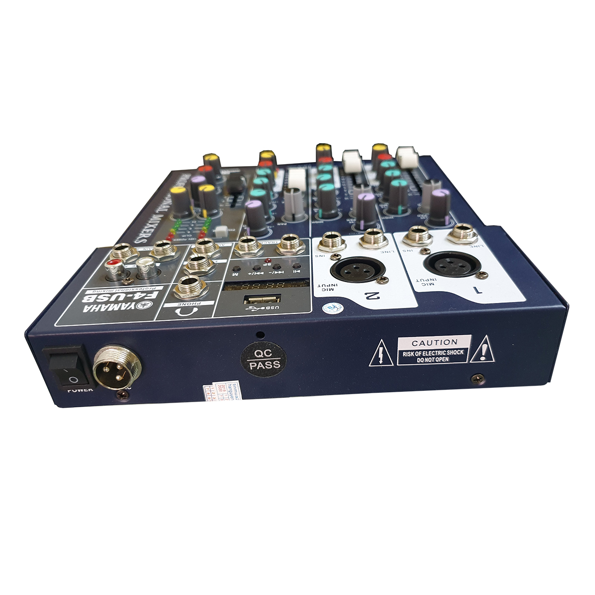 Mixer Karaoke Yamaha F4 USB - Hàng Chính Hãng