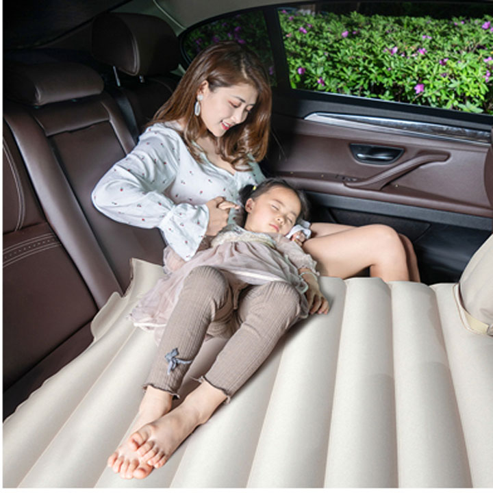 Giường Hơi, Đệm Hơi Ô Tô + Tặng Kèm Hộp 7 Món Cắt Móng Tay