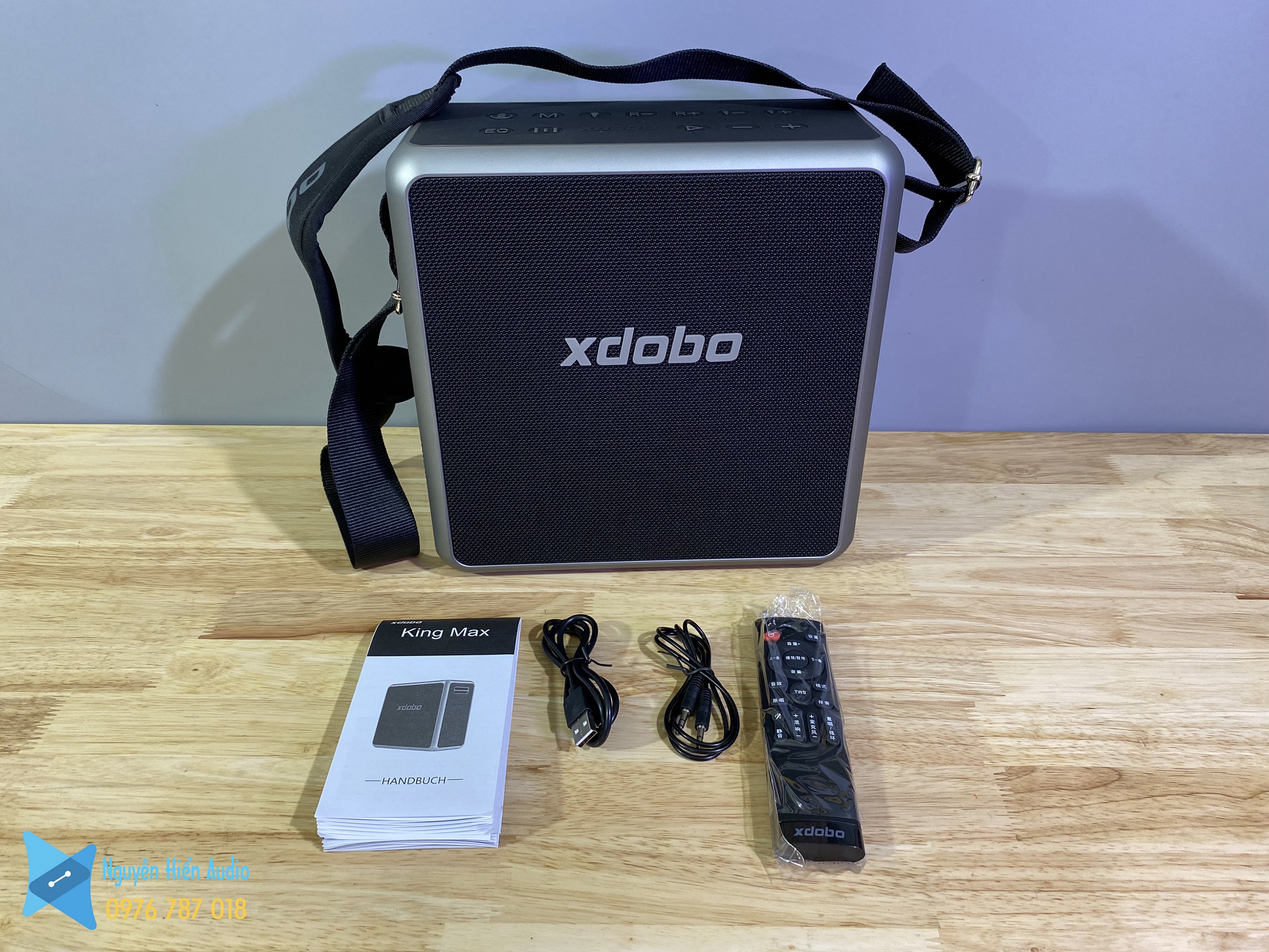Loa Xdobo King Max siêu trầm 140W Bluetooth 5.2 (hàng chính hãng)