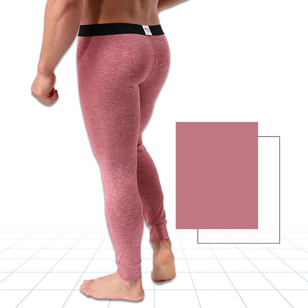 Nam Gợi Cảm Chắc Chắn Thấp Tầng Quần Legging Nhiệt Quần Ôm Sát Thoáng Khí Cho Quần Tàng Hình Quần Áo Nam Liền Mạch Mùa Đông Quần Lót