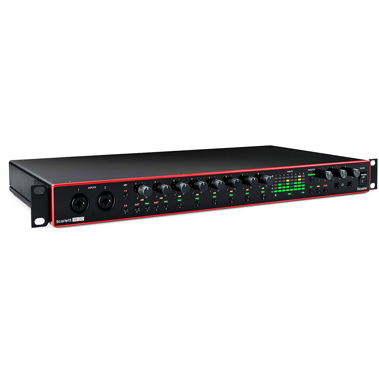 [Tặng Cable] Focusrite Scarlett 18i20 Gen 3 Sound Card Âm Thanh - Focus USB Audio Interface SoundCard 3rd - Gen3 Hàng Chính Hãng