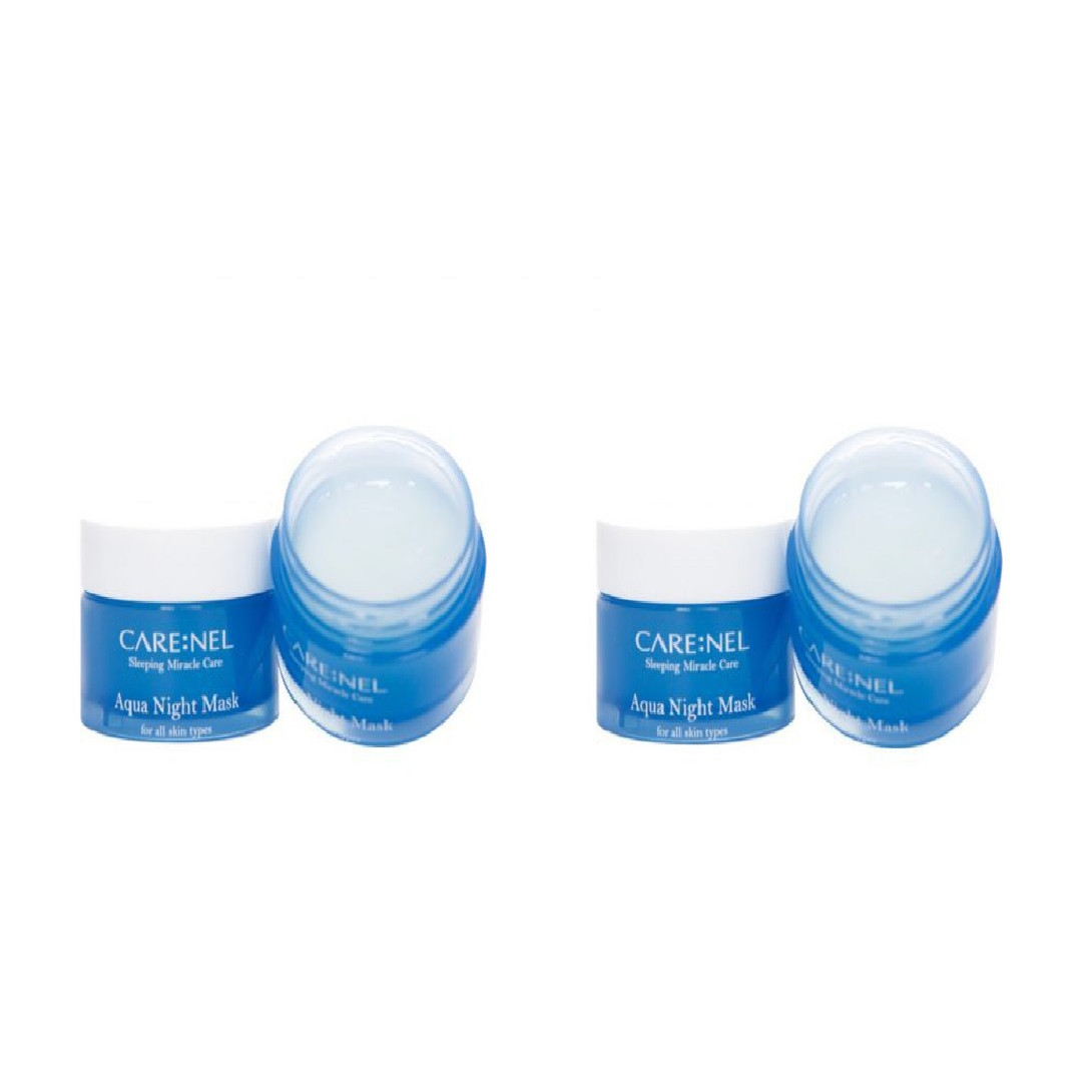 Combo 2 hũ Mặt Nạ Ngủ Mặt Carenel Aqua Night 15ml