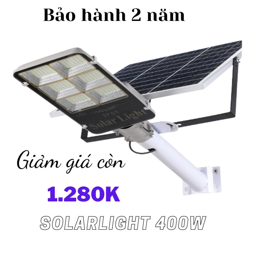 Đèn đường năng lượng mặt trời solarlight 400w giá rẻ