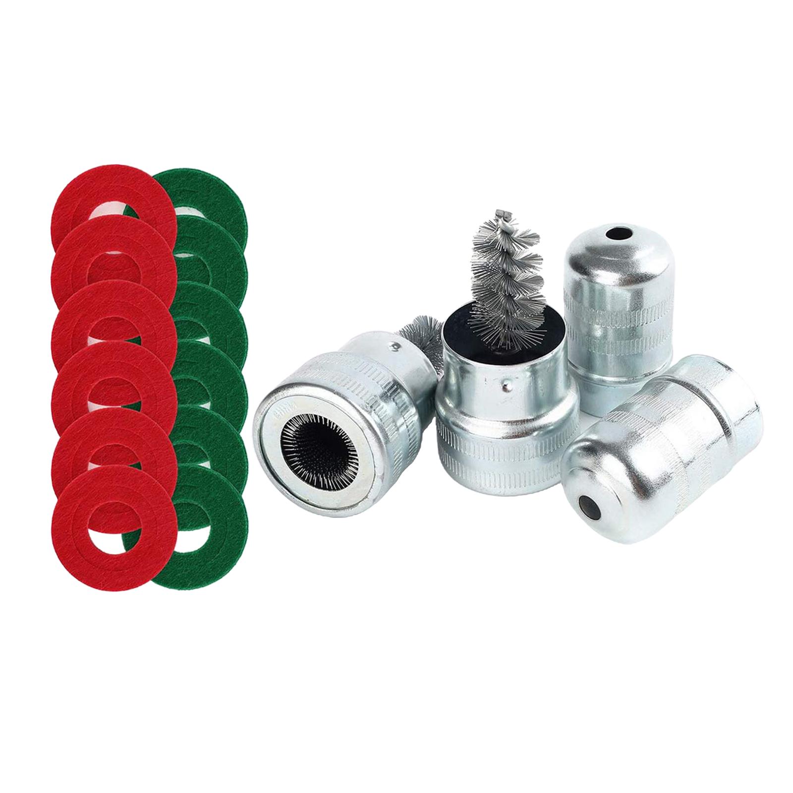 12x Battery Terminal Washers 2-Pack Cleaning Brush for Cars Marine Boat