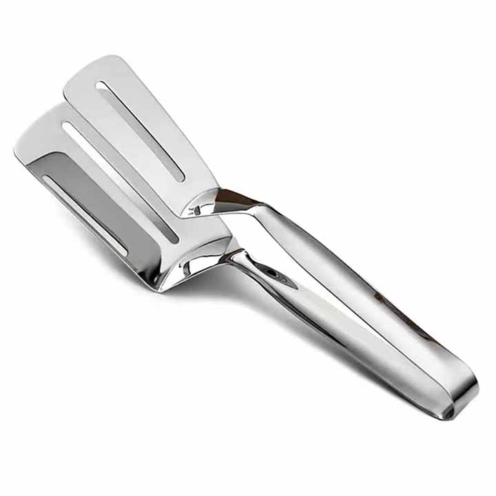 Kẹp Gắp thức ăn Inox - 24.8x7.4cm 160g-KLTA