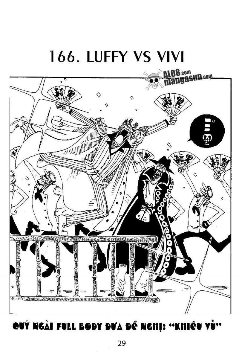 đảo hải tặc - one piece chapter 166 1