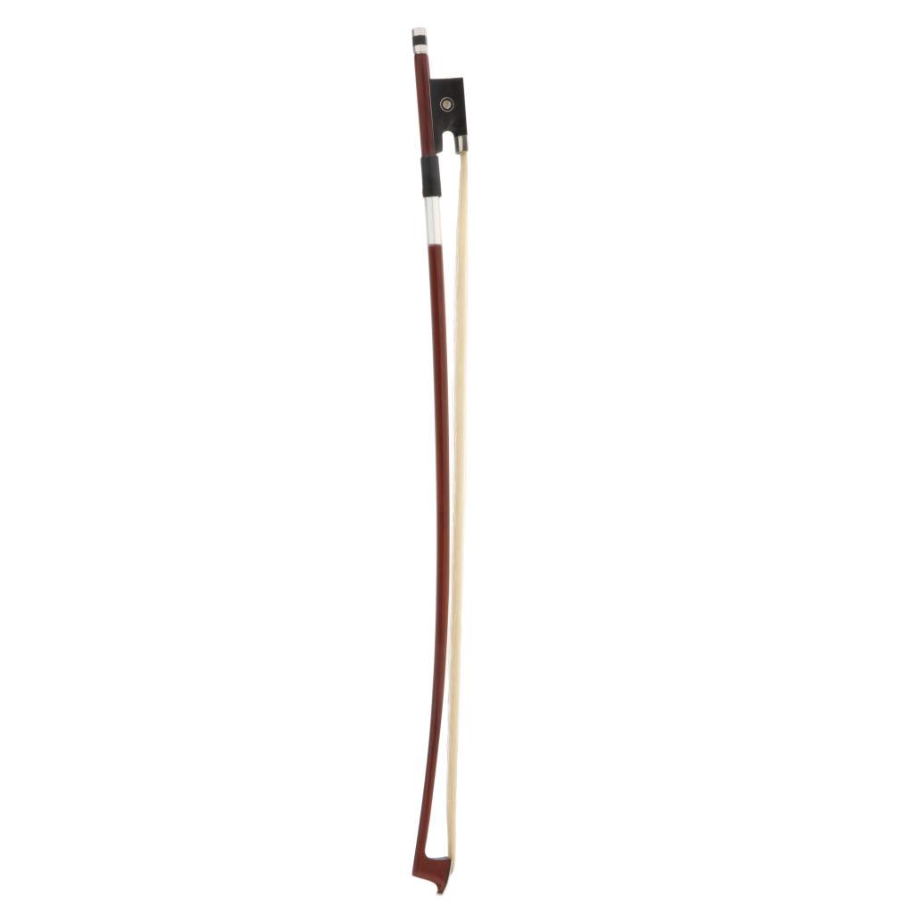 Well Balanced Violin Bow Student Beginner Brazilwood Bow for Violin Player