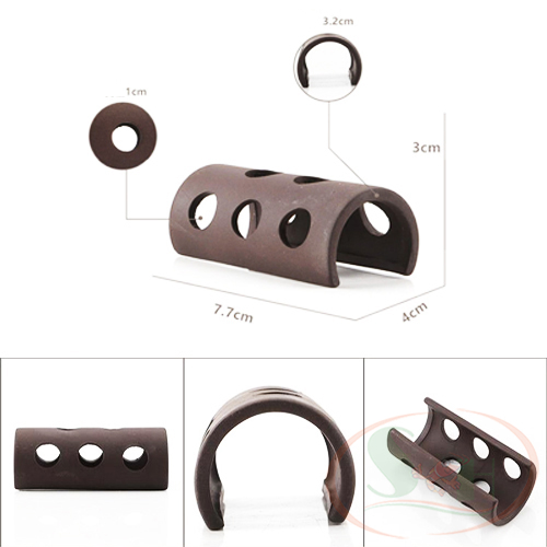 Hang gốm đồ chơi trang trí bể cá chuột pleco tôm tép cảnh