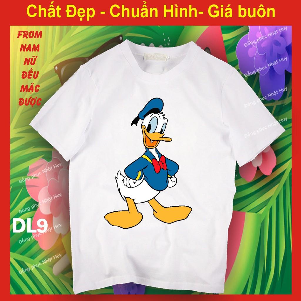 Áo thun vịt Donald DL7, phông , chất đẹp,