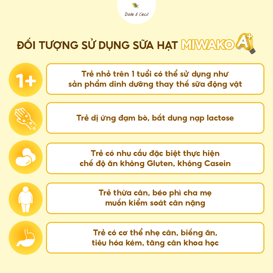 Sữa Công Thức Hữu Cơ Miwako A+ Vị Vani Hộp 700g x 4 Hộp Dinh Dưỡng Hoàn Chỉnh Cho Bé