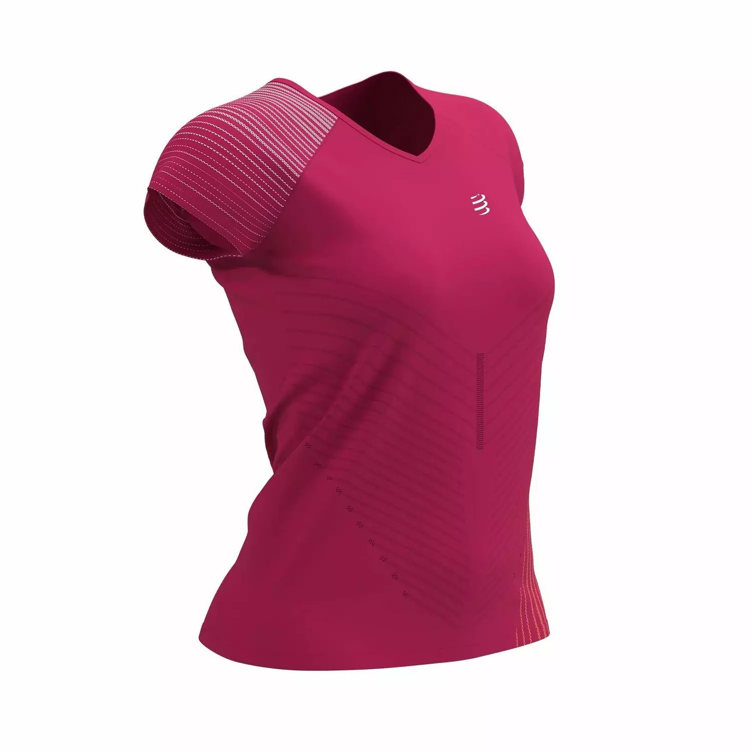 Áo chạy bộ nữ Compressport Performance SS T-Shirt - Màu hồng