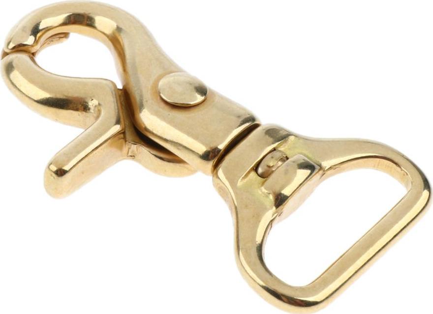 2X Đồng Tôm Hùm Clip Xoay Móc Túi Móc Chìa Khóa Thủ Công Phát Hiện 20mm