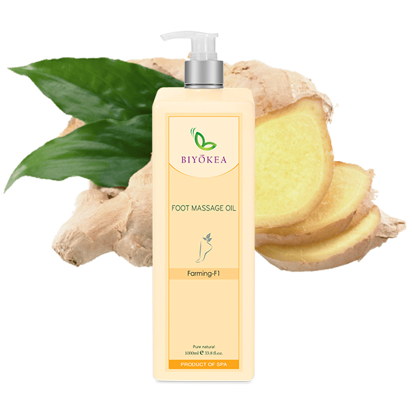 Dầu Massage Chân Biyokea - Farming F1 (làm nóng) - 1000ml