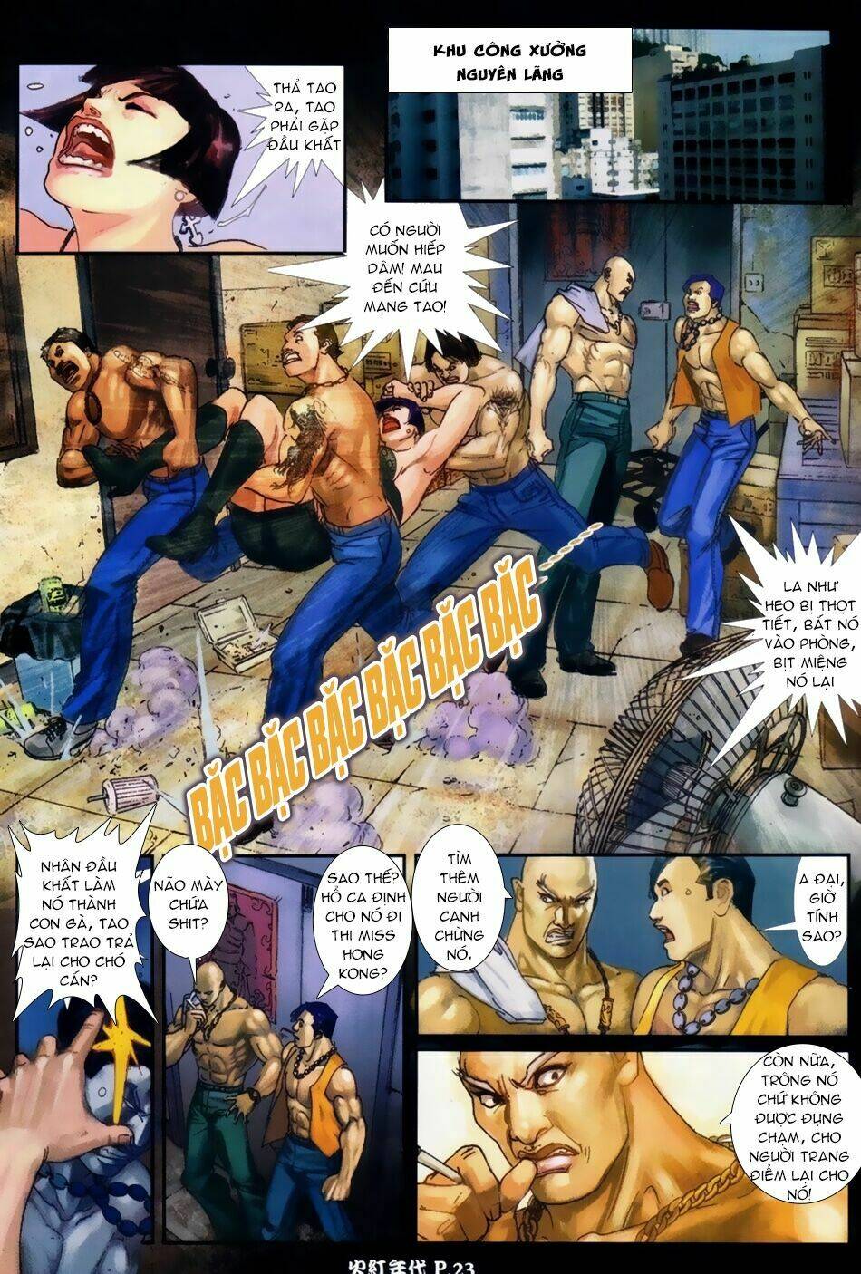 hỏa hồng niên đại hắc cốt đường chapter 46 21