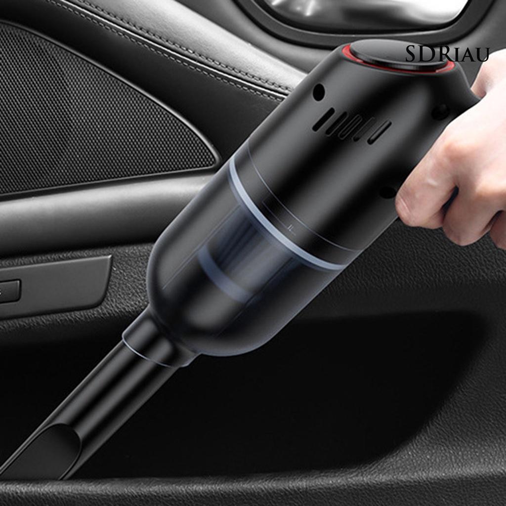 Máy Hút Bụi Cầm Tay Bằng Abs Không Dây Sạc Usb Tiện Dụng Cho Xe Hơi