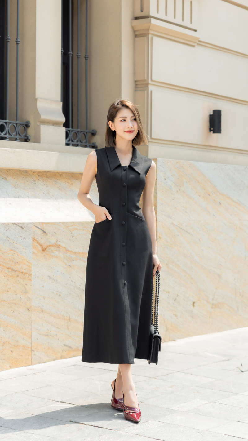 Đầm ZEN cao cấp White Chic