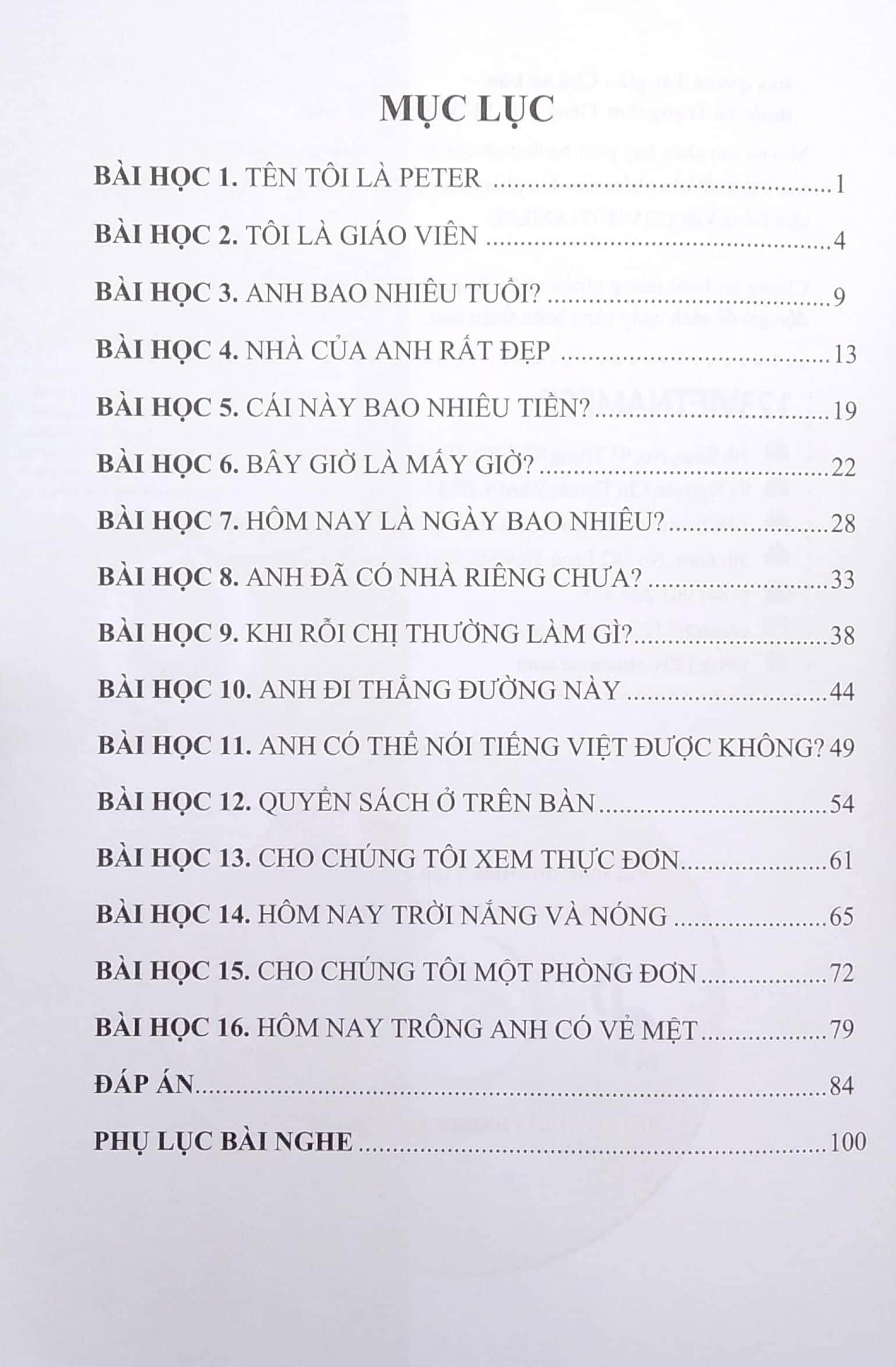 Sách Bài Tập Tiếng Việt 123 (Tiếng Việt Dành Cho Người Nước Ngoài) - Trình Độ A (Tái Bản 2022)