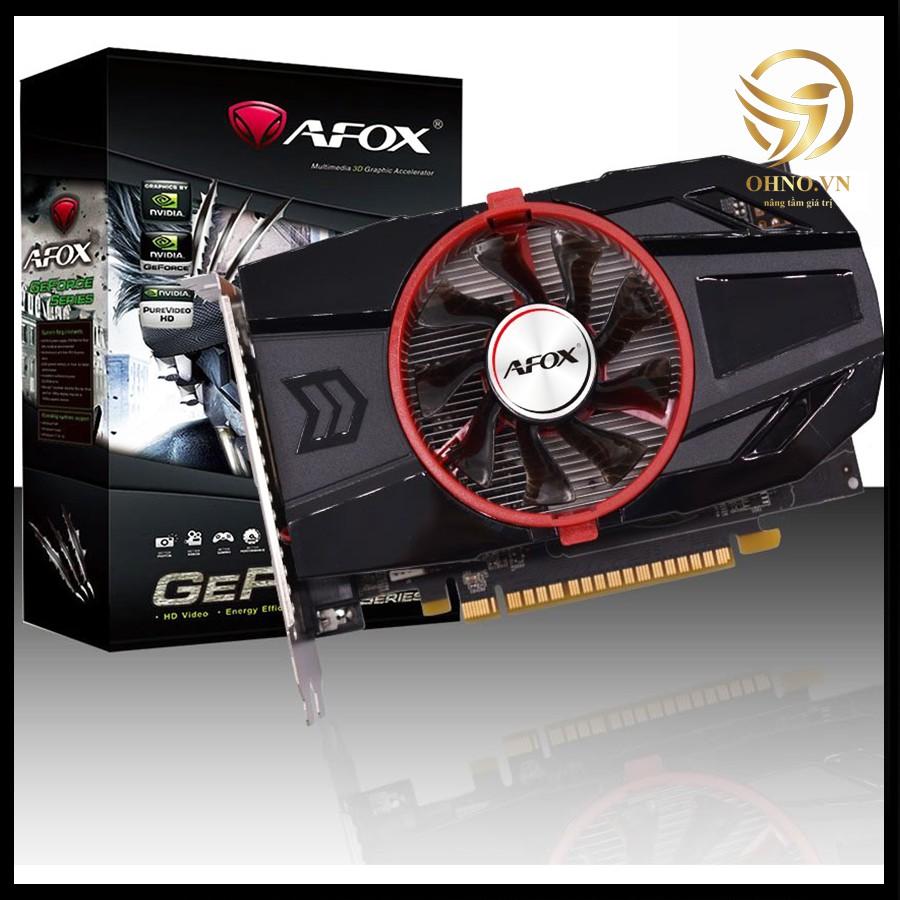 Card Màn Hình VGA AFOX GTX 750Ti Card Đồ Họa 2G Rời Cho Máy Tính PC -hàng chính hãng