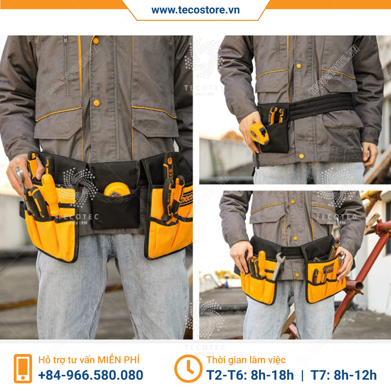 Giỏ đựng công cụ đeo lưng INGCO HTBP02031