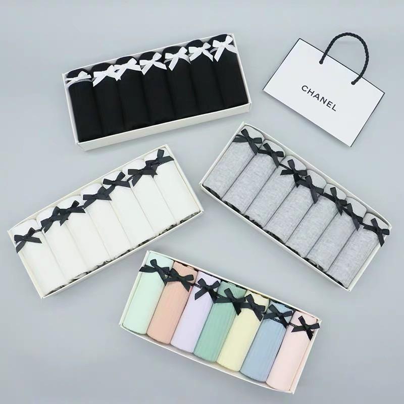 Quần Lót NỮ chất Cotton tăm phối nơ xinh xắn dễ thương QL009