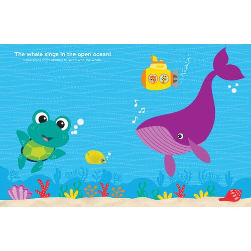 Reusable Sticker Book: Baby Einstein - In The Ocean!