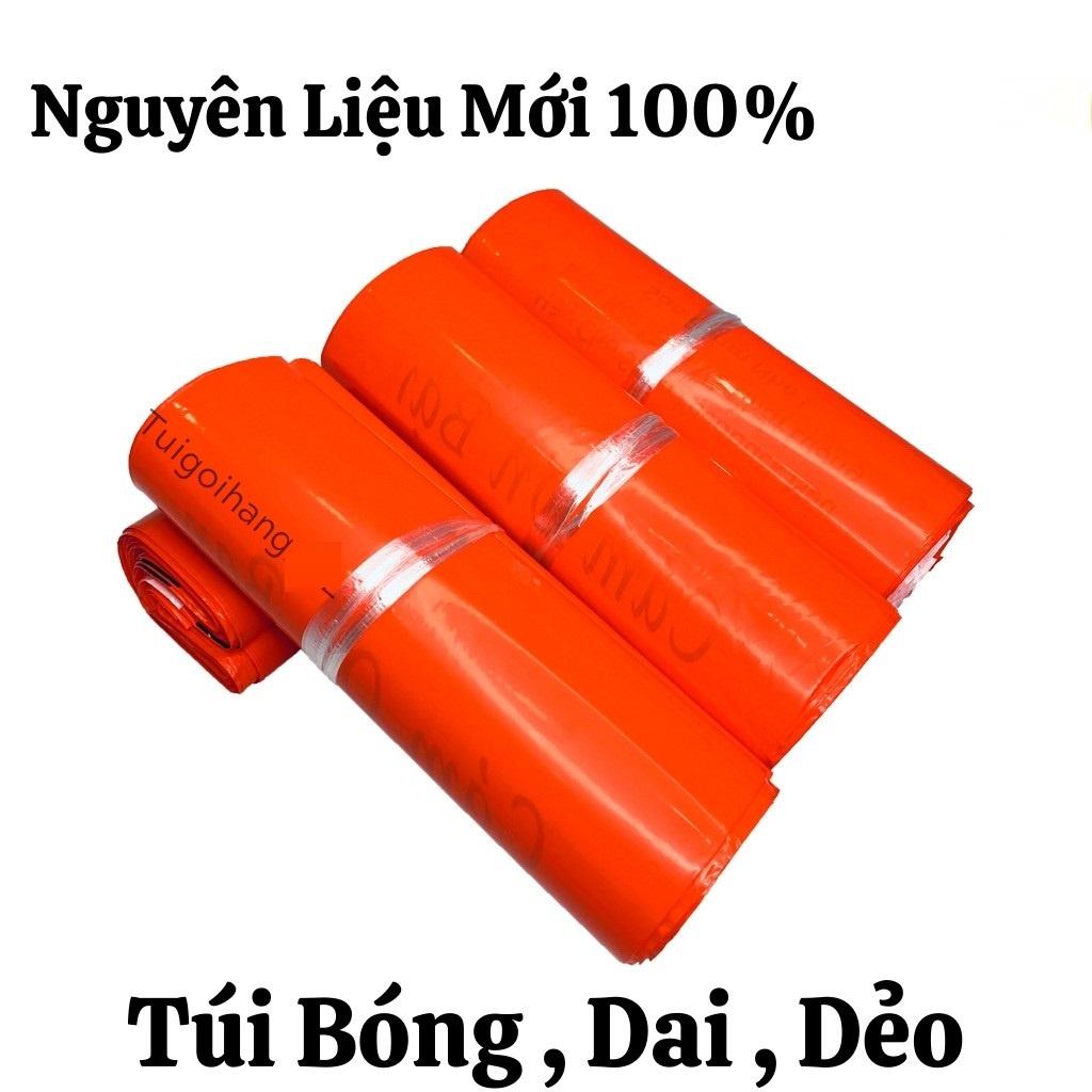 Túi Gói Hàng Túi Đóng Hàng In Sẳn Thiệp Thank You Nhiều Size Màu Đỏ 100 túi