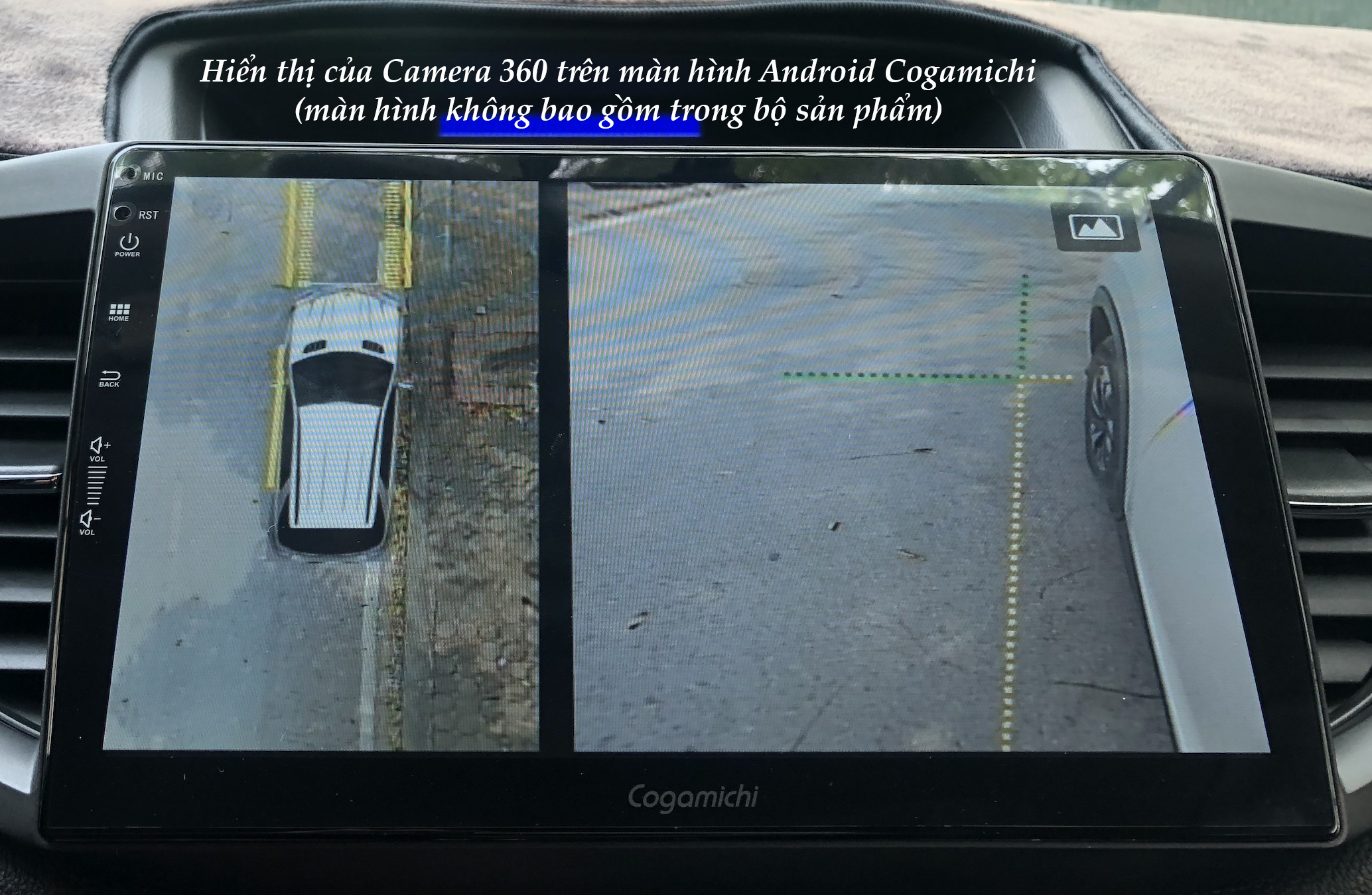 Camera 360 độ ô tô Cogamichi C-88Max Lens 0130 AHD – Hàng chính hãng