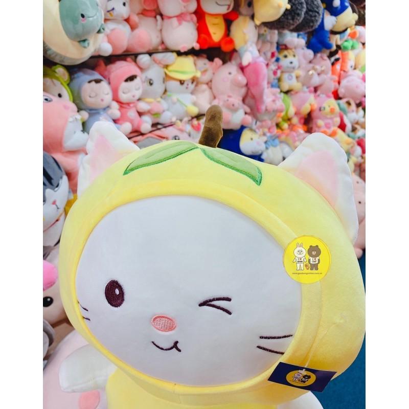 Gấu bông Thỏ Mèo hoa quả kích thước 50cm - Xưởng gấu bông Việt Nam