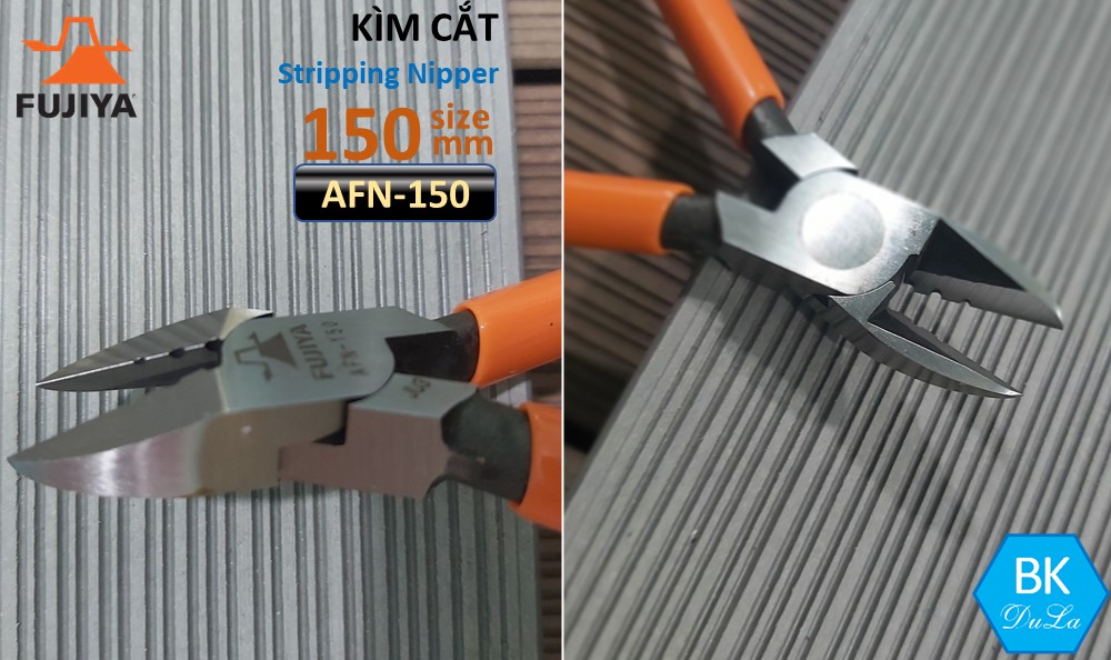 Kìm cắt kèm tuốt dây nhỏ 150mm FUJIYA AFN-150 – Công nghệ Nhật Bản