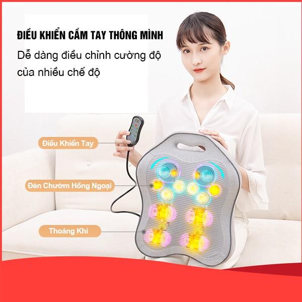 Máy mát xa lưng và cổ cao cấp,giảm mệt mỏi ở vị trí lưng và cổ**