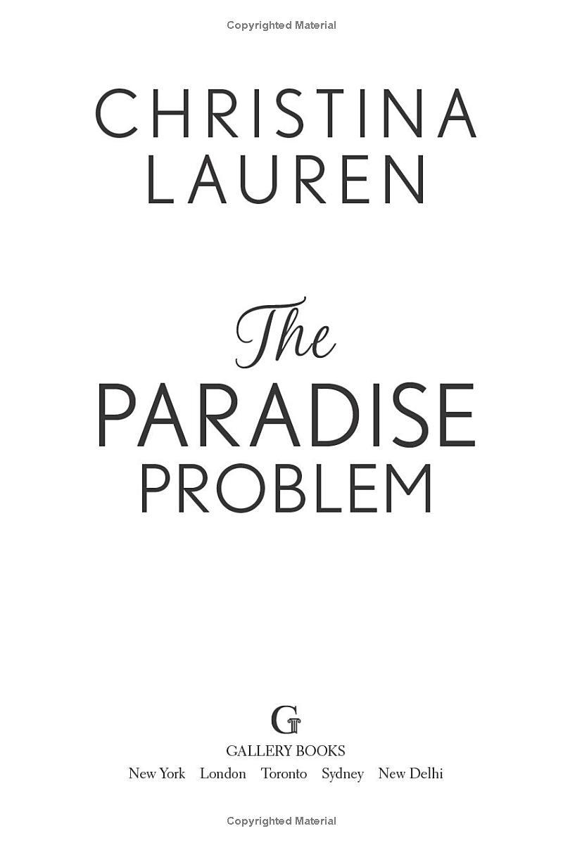 Sách ngoại văn: The Paradise Problem