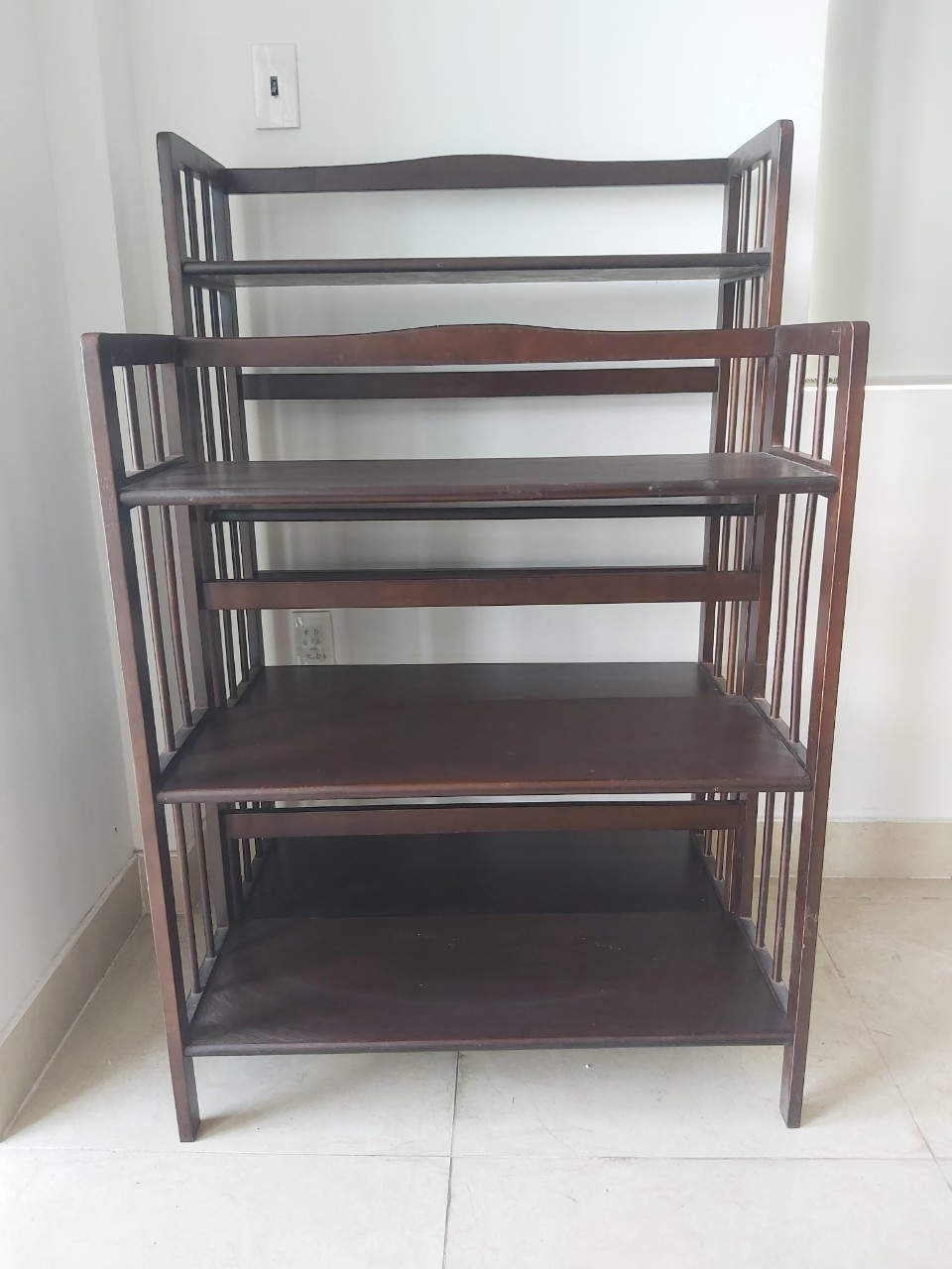 Kệ Gỗ Trang Trí, Kệ Sách 3, 4 Tầng Ngang 80cm Dày Dặn Chắc Chắn - Hàng VN Xuất Khẩu