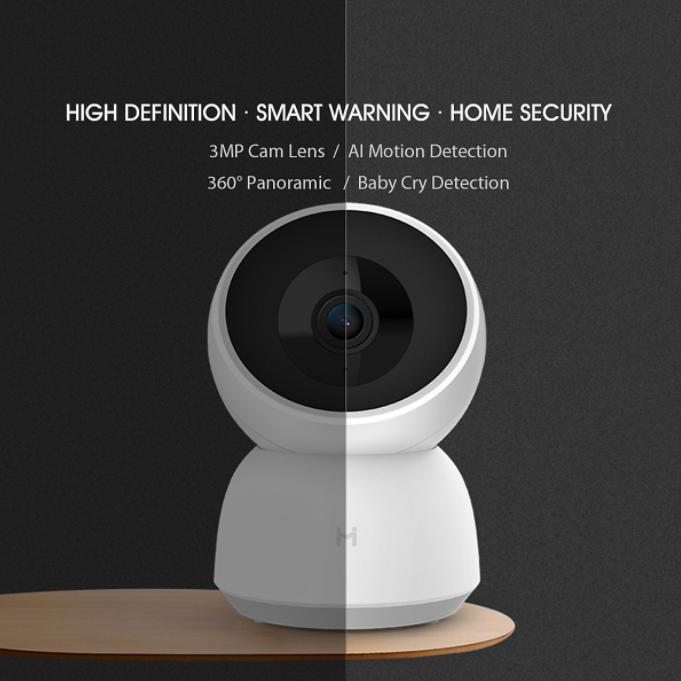 Camera Xiaomi 360 Imilab Home Security Chất Lượng Cao 1296x2304, Đàm Thoại 2 Chiều, Chế Độ Hồng Ngoài Ban Đêm, Chế Độ Chống Trộm - Hàng chính hãng