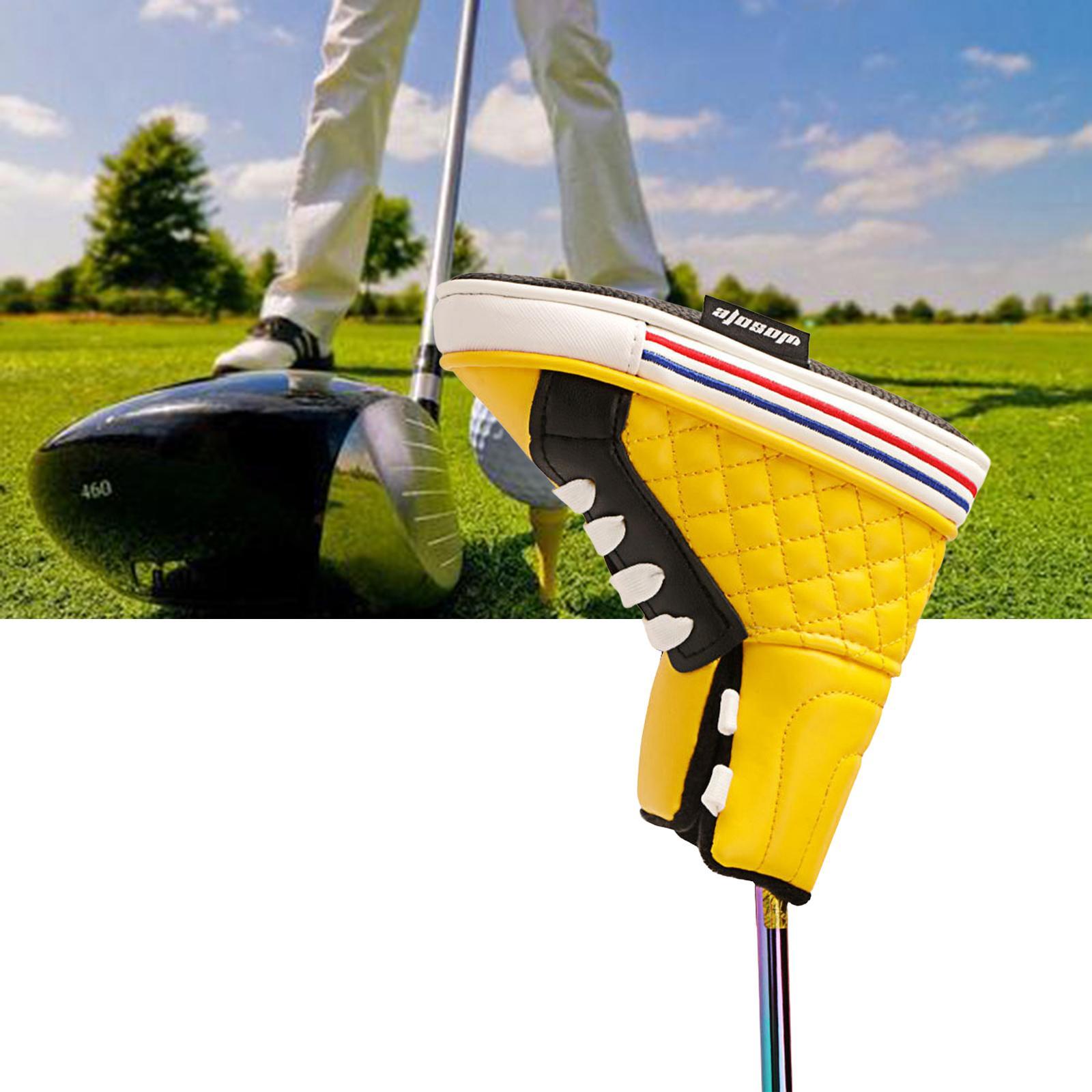Golf Putter Headcover Creative Sneakers Shaped Portable Golf Club Head Cover