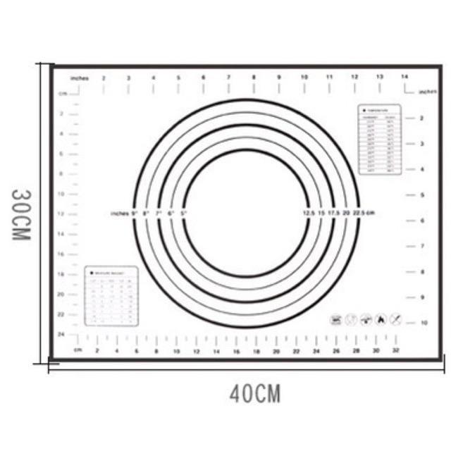 Tấm nhào bột sợi thuỷ tinh 60x40 -40x30cm