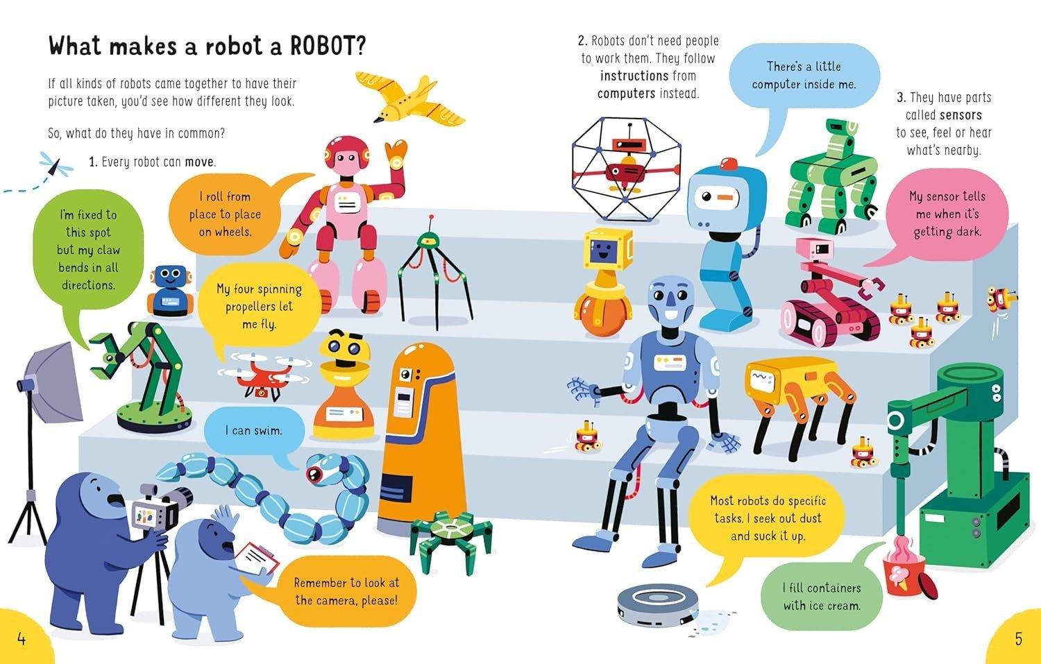 Sách ngoại văn: Lots Of Things To Know About Robots