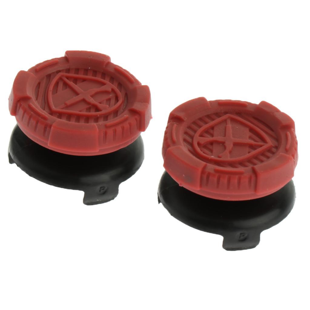 2pcs Thumb Stick Grip Caps Extender for Sony PS4/PS4 slim/PS4 Pro Controller