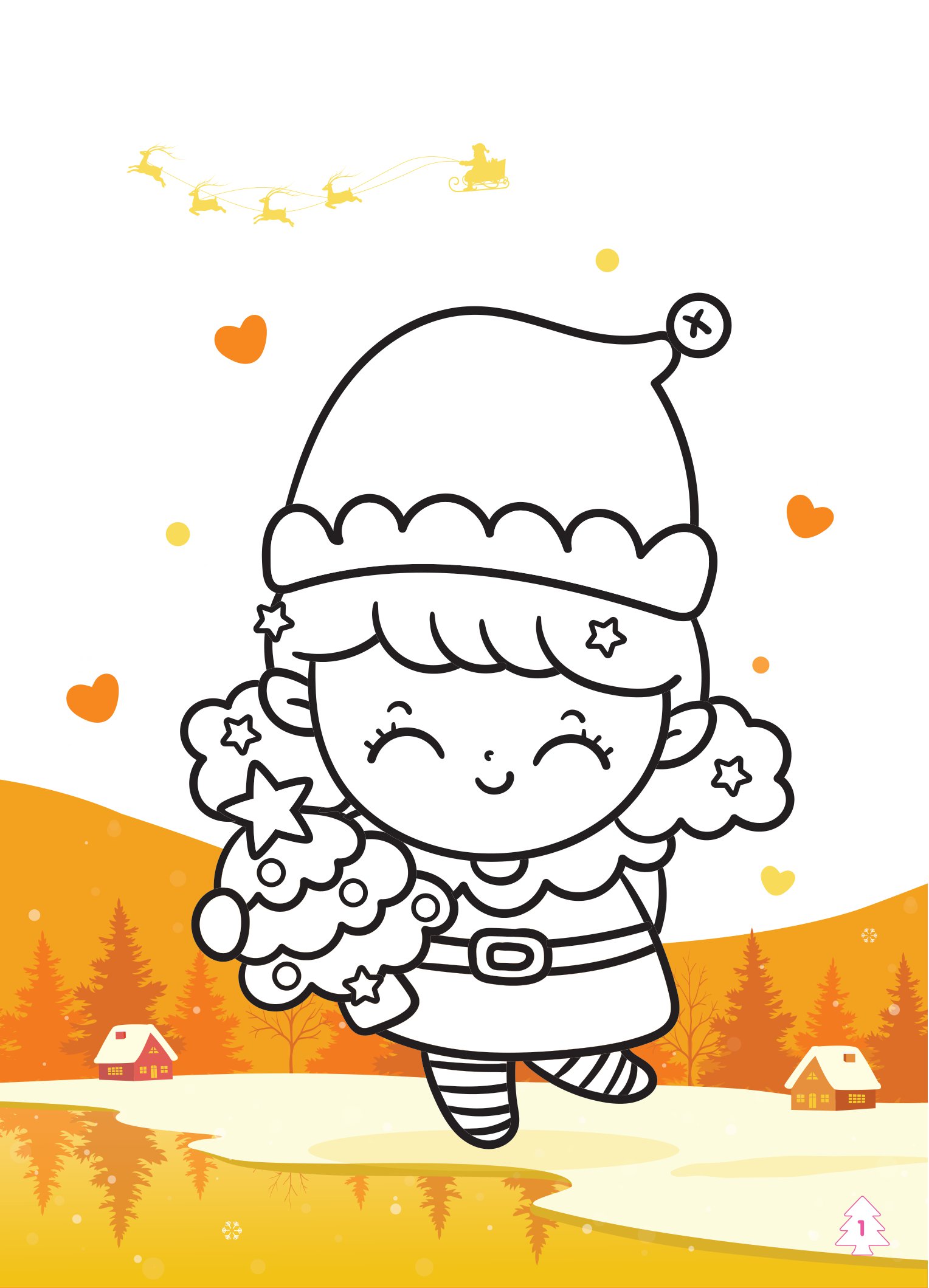 Tô Màu Diệu Kỳ - Lễ Hội Noel _MEGA