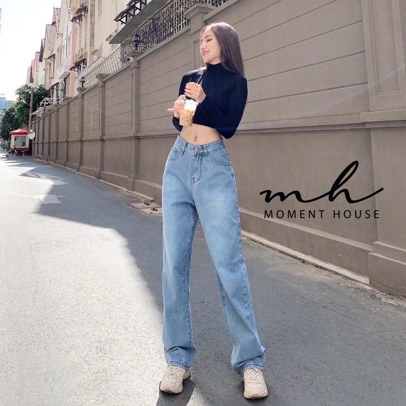 QUẦN JEAN-SUÔNG ĐỨNG