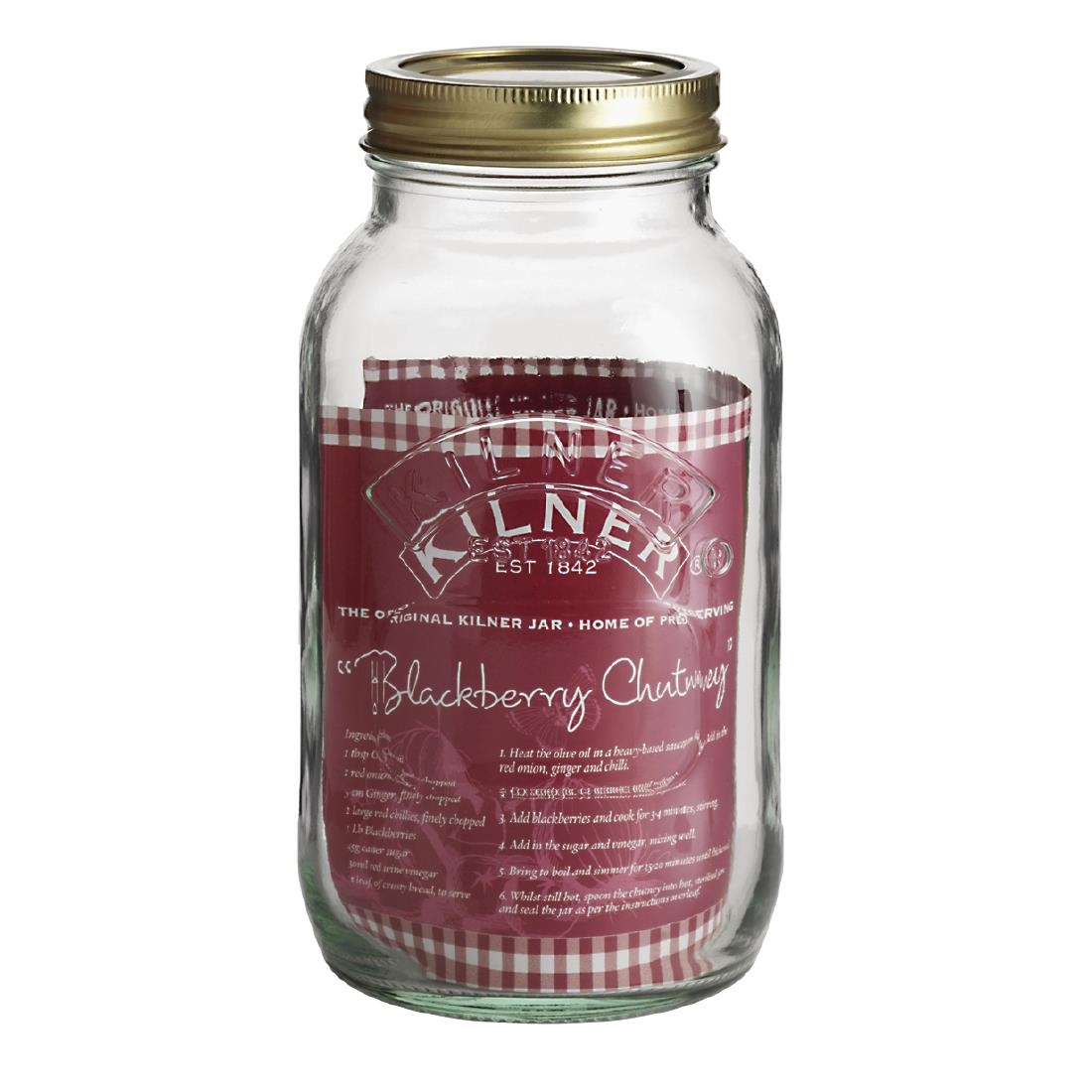 Bộ 2 Bình Thủy Tinh Kilner 1000ml