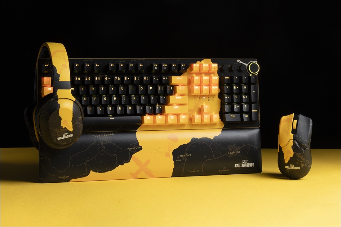 Bàn phím Razer Huntsman V2 PUBG: BATTLEGROUNDS Edition