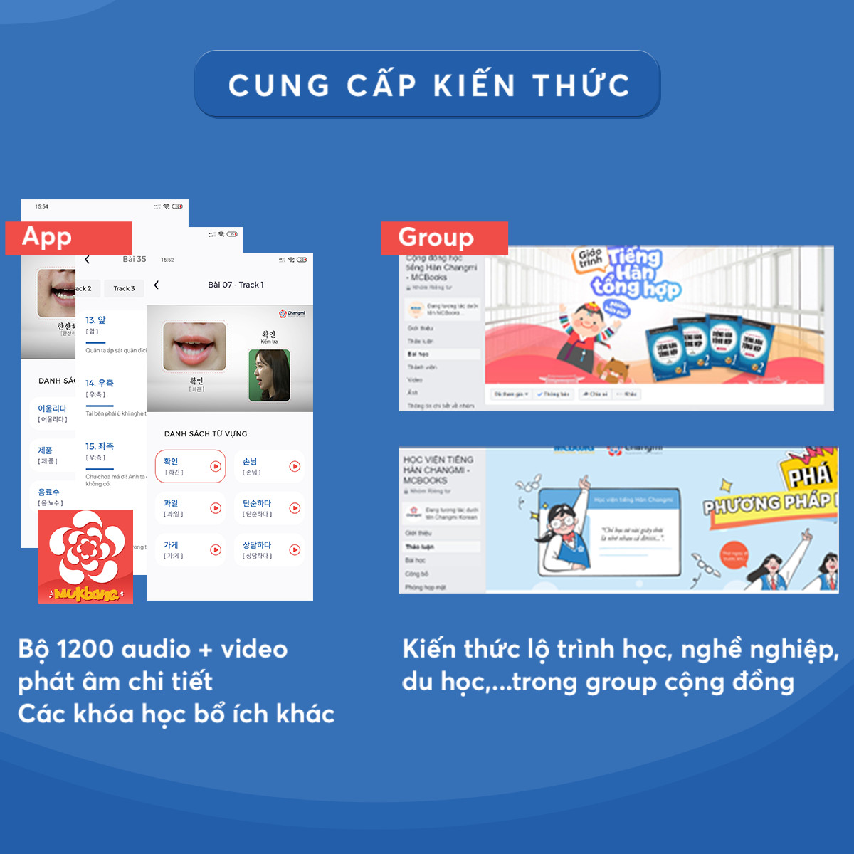 Mukbang 1200 Từ Vựng Tiếng Hàn Tổng Hợp - Trọn bộ giải pháp ghi nhớ 1200 từ vựng chỉ trong 50 ngày