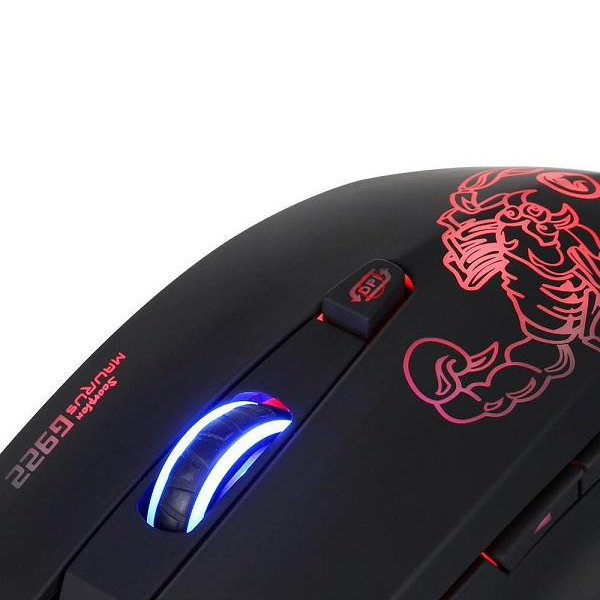 Chuột game cổng USB 6D Marvo G922 Scorpion LED DPI 4000 - Hàng Nhập Khẩu