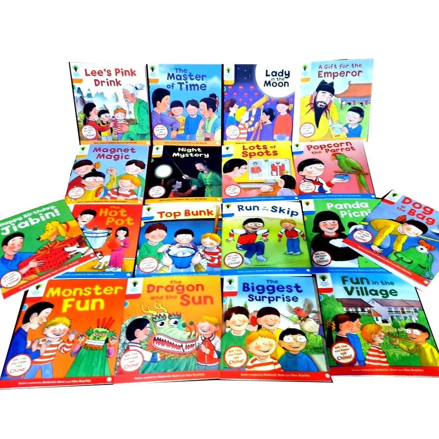 Oxford Reading Tree Biff, Chip &amp; Kipper bộ nhập màu 18c