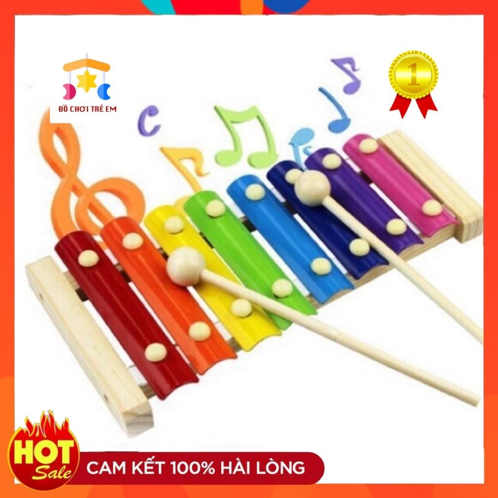 Đồ Chơi Đàn Xylophone 8 Thanh Quãng Bằng Gỗ Dành Cho Bé