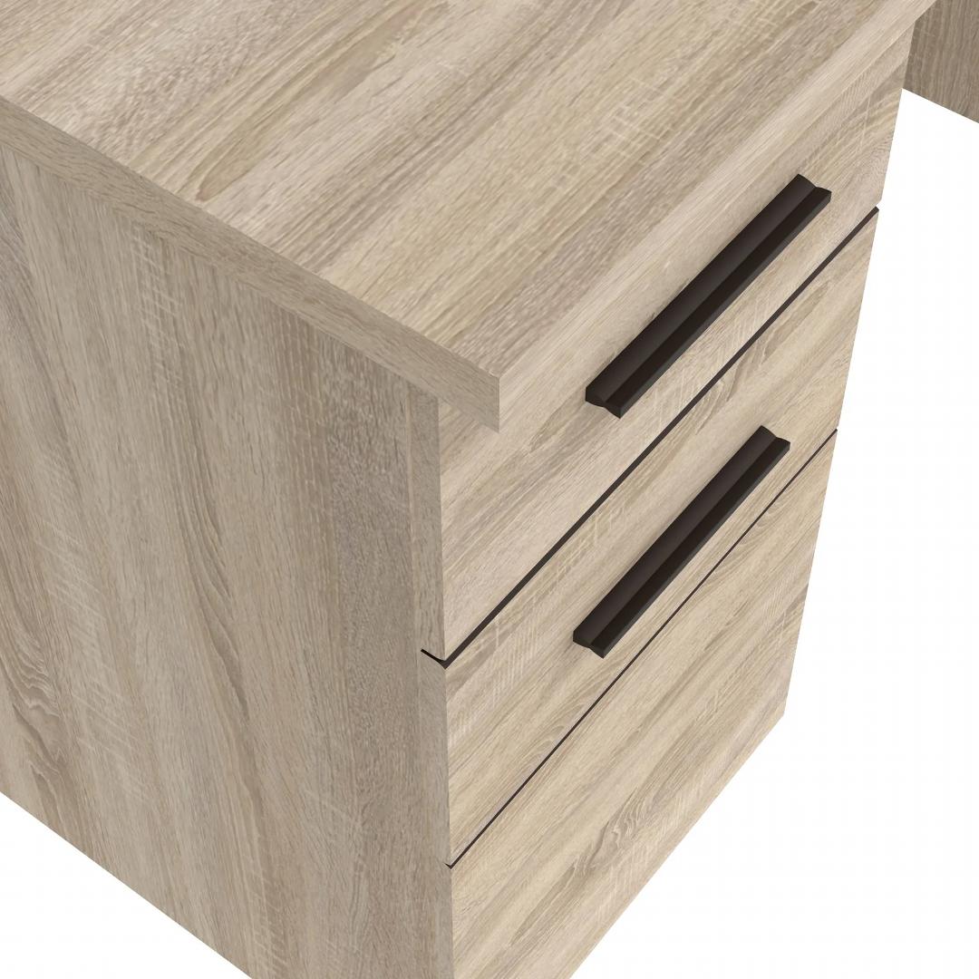 Bàn làm việc, bàn học gỗ hiện đại SMLIFE Davy | Gỗ MDF dày 17mm chống ẩm | D120xR60xC75cm