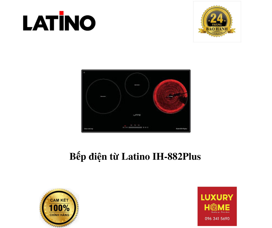 Bếp điện từ Latino IH-882Plus - HÀNG CHÍNH HÃNG