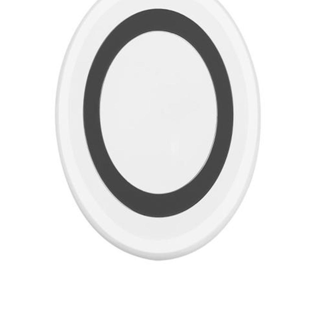 Wireless Fast Charging Charger Dock Holder Pad for for iPhone8/ white