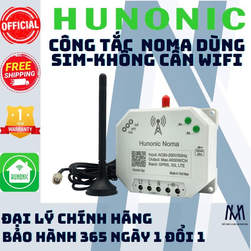 Công Tắc Noma - Điều khiển mọi thiết bị từ xa qua điện thoại dùng Sim│Điều khiển không cần Wifi -2022