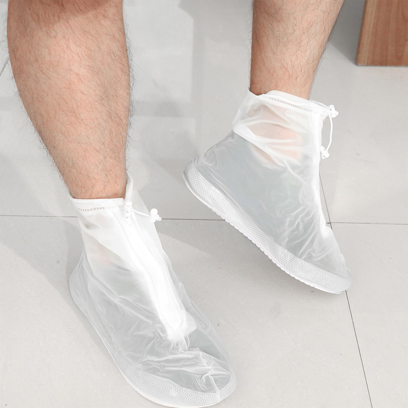 Rain Shoe Covers Foldable Waterproof Shoe Covers for Camping Outside